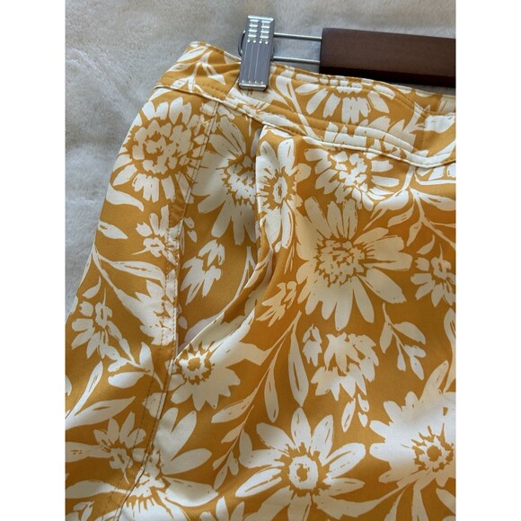 Rip Skirt Womens Medium Hawaiian Wrap Hook Loop Pocket Beach Daisies Cover Up - Picture 5 of 11